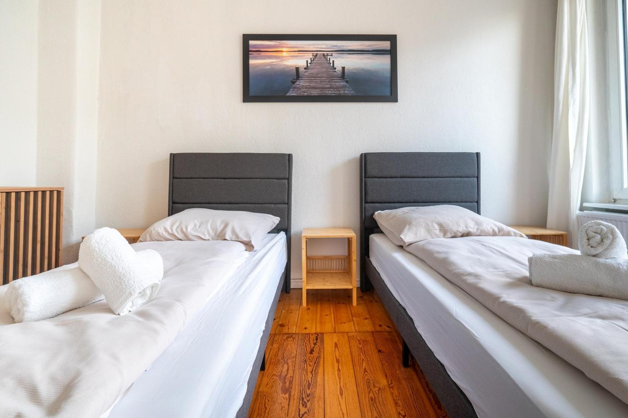 Grosses Apartment Mit 2 Balkonen Zentral Am Nordertor Flensburg Ngoại thất bức ảnh
