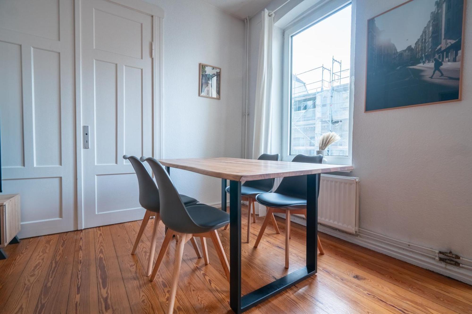 Grosses Apartment Mit 2 Balkonen Zentral Am Nordertor Flensburg Ngoại thất bức ảnh