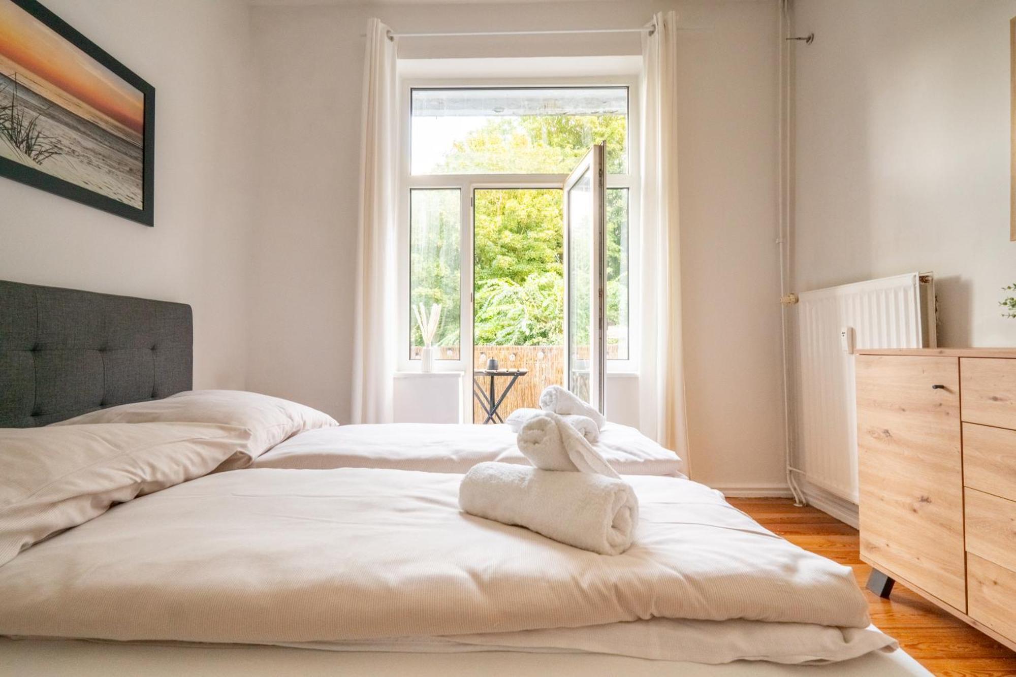 Grosses Apartment Mit 2 Balkonen Zentral Am Nordertor Flensburg Ngoại thất bức ảnh